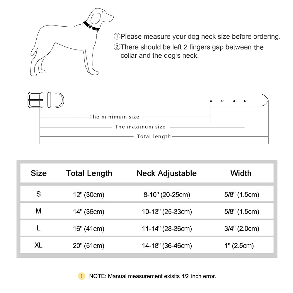 Customized Leather Dog Collar Free Engraved Cat Dogs Collars Pet Puppy Plaid Necklace Adjustable for Small Medium Dogs Chihuahua