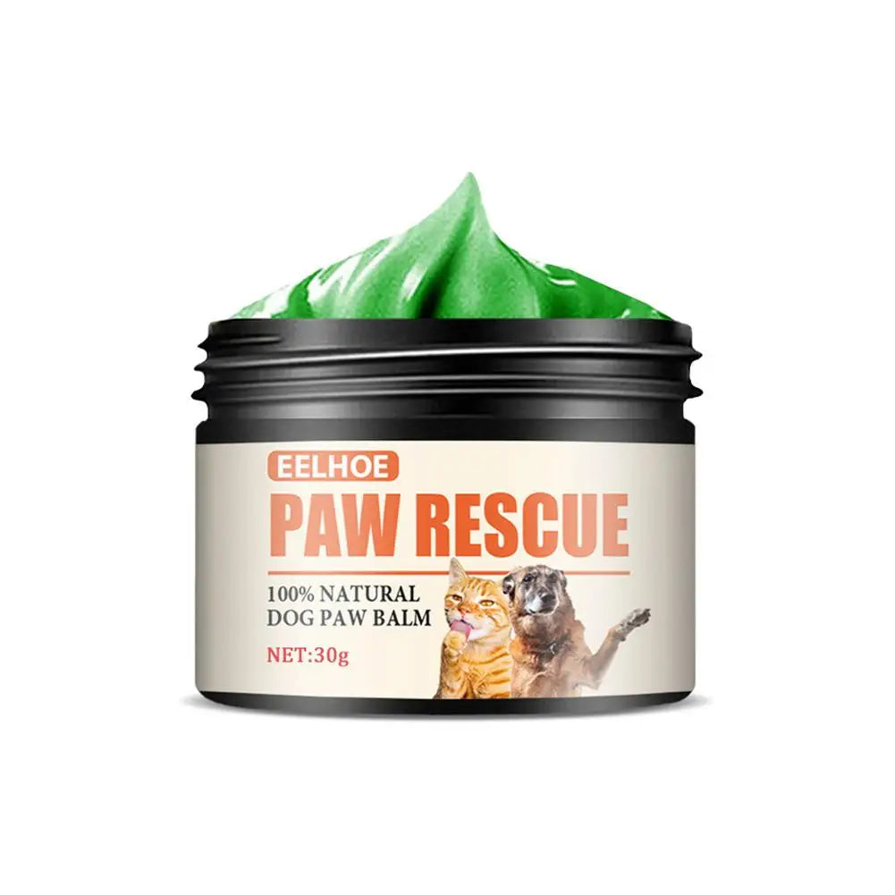 Pet Paw Care Cream Dogs Cat Nose Balm Foot Care Cleaner Dog Bath Foot Pad Protective Oil for Cracked Paw Care Paw Balm 30G