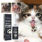 100ML Paw Cleaner Foam for Dogs and Cats - Waterless Pet Shampoo with Brush for Rinse-Free Deep Cleaning